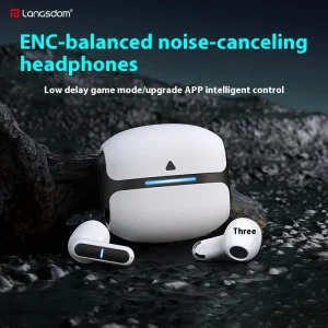 Langsdom Theta Noise Reduction Bluetooth 5.3 Hi-Res Stereo Surround Wireless Earbuds