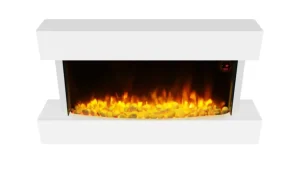 Electric Fireplace Heater Modern Decorative Wall