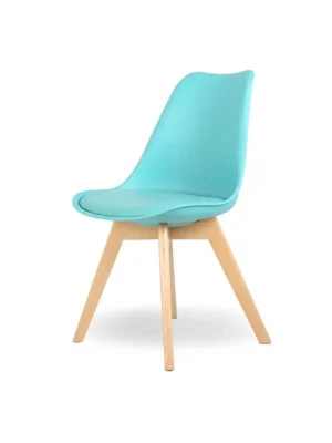 Nordic dining chair home cherry wood stool Japanese style